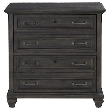 Transitional Lateral File Cabinet